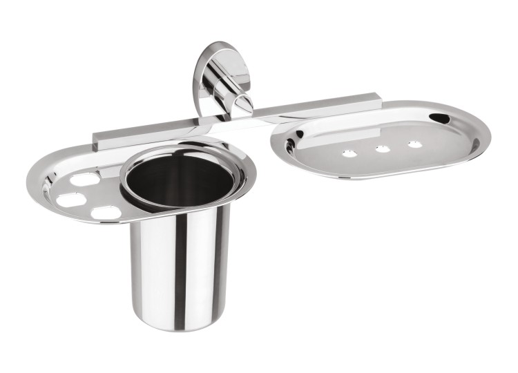  Soap Dish with Tumbler Holder