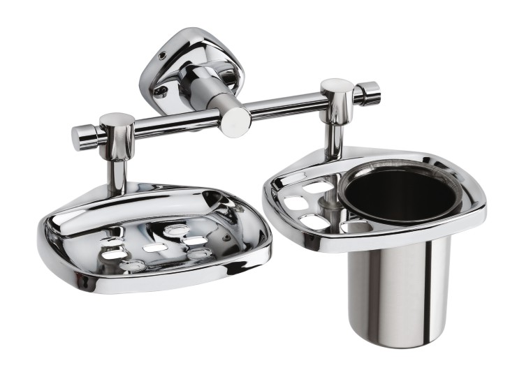  Soap Dish with Tumbler Holder